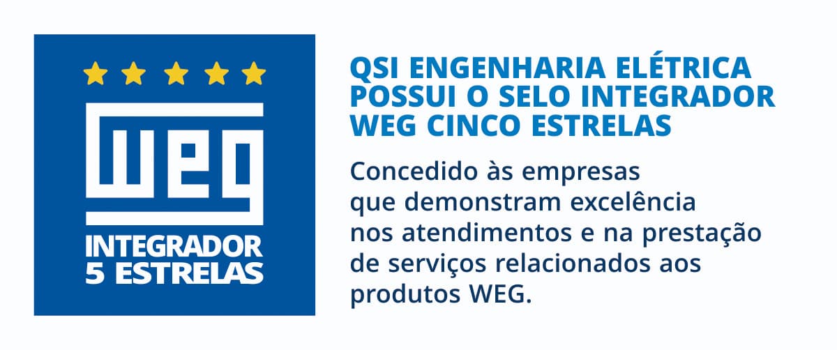 QSI INTEGRADOR WEG 5 ESTRELAS